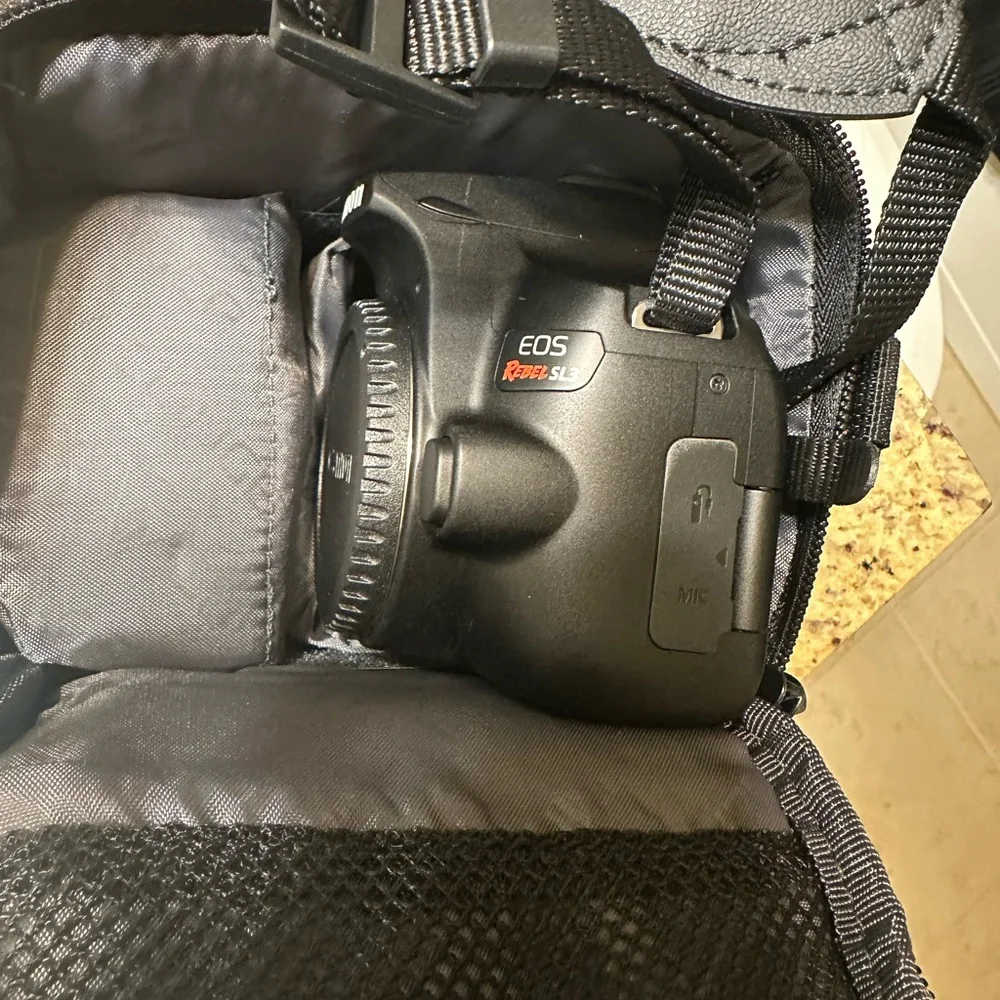 Canon EOS Rebel SL1 Black Camera